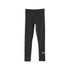 Leggings neri da bambina con logo a contrasto Puma Essentials+, Brand, SKU a753000027, Immagine 0